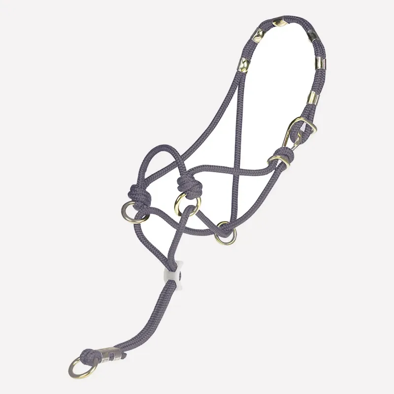 KM Elite Be Nice Halter - Silver