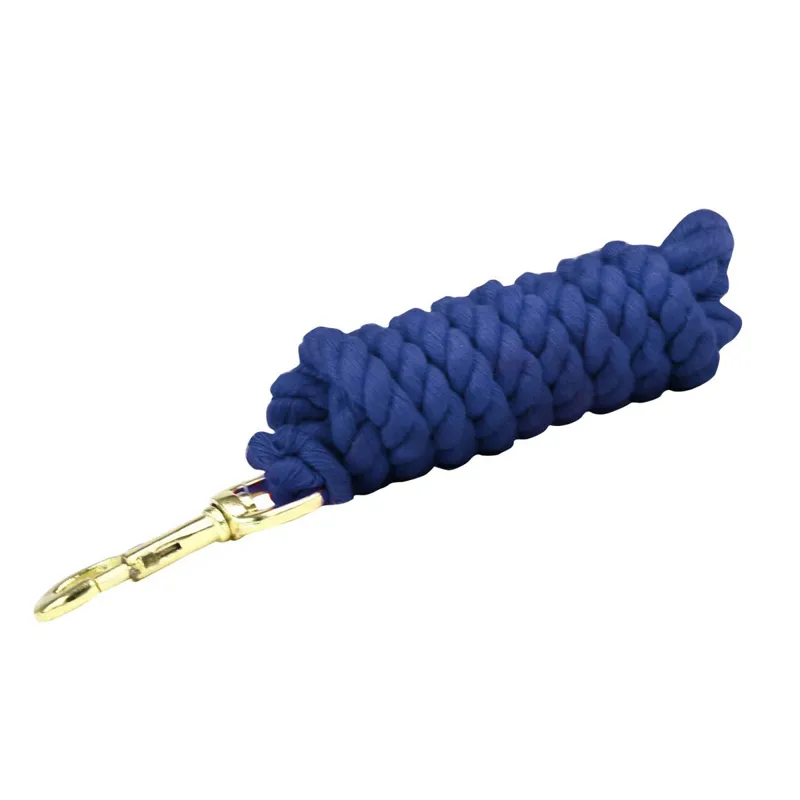 KM Elite Superfine Cotton Lead Rope - Navy