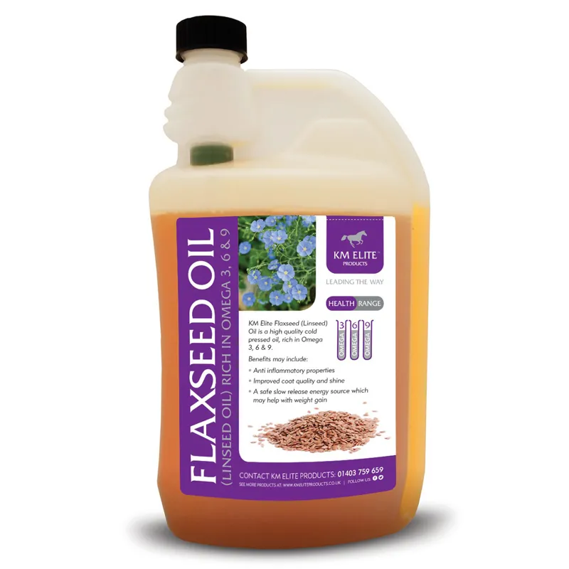 KM Elite Flaxseed Oil