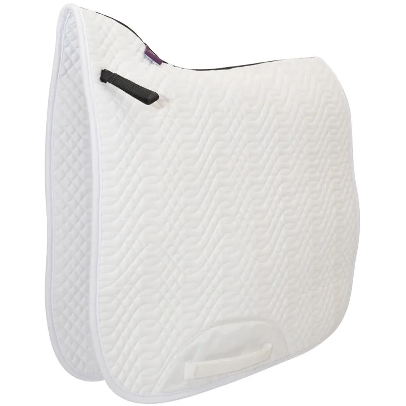 KM Elite Cotton High Wither Dressage Square - White