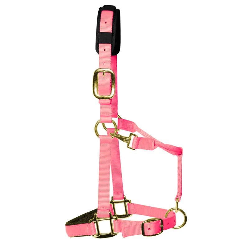 KM Elite Luxury Padded Headcollar - Light Pink