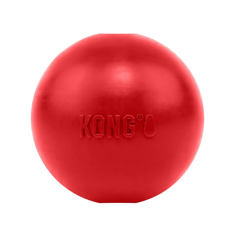 KONG Ball with Hole - Red-3