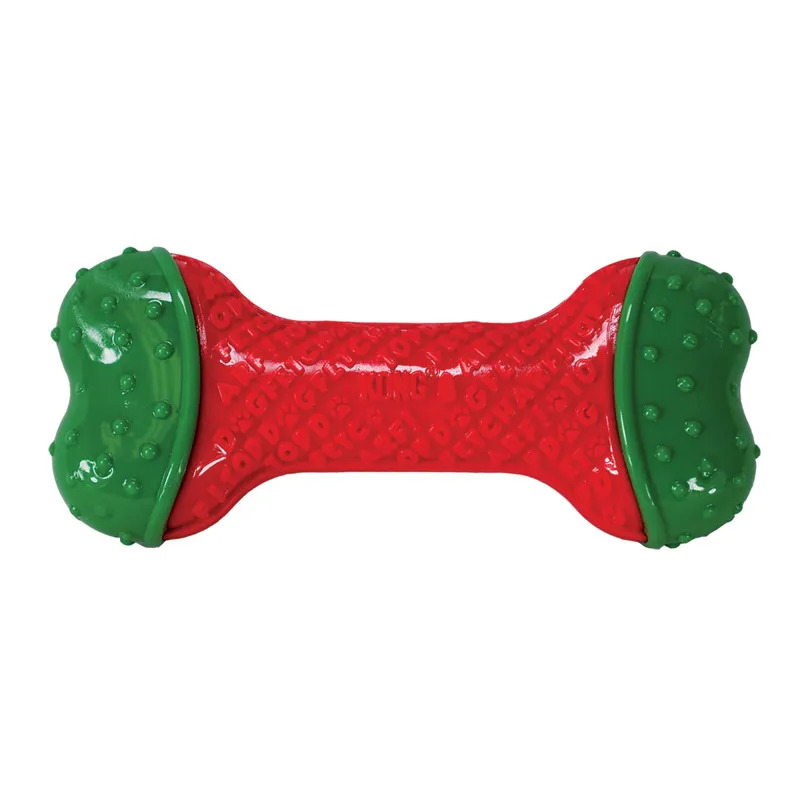 Green kong dog toy on sale