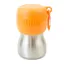 Kong H2O Stainless Steel Dog Water Bottle - Orange 9.5oz