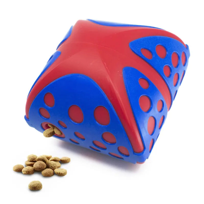 KONG Rewards Wally Treat Dispensing Dog Toy Red Blue