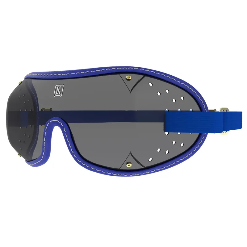 Kroops Triple-Slot Racing Goggles - Blue/Tinted-1