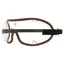 Kroops Triple-Slot Racing Goggles - Brown/Clear