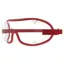 Kroops Triple-Slot Racing Goggles - Red/Clear