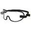 Kroops Triple-Slot Racing Goggles - Black/Clear
