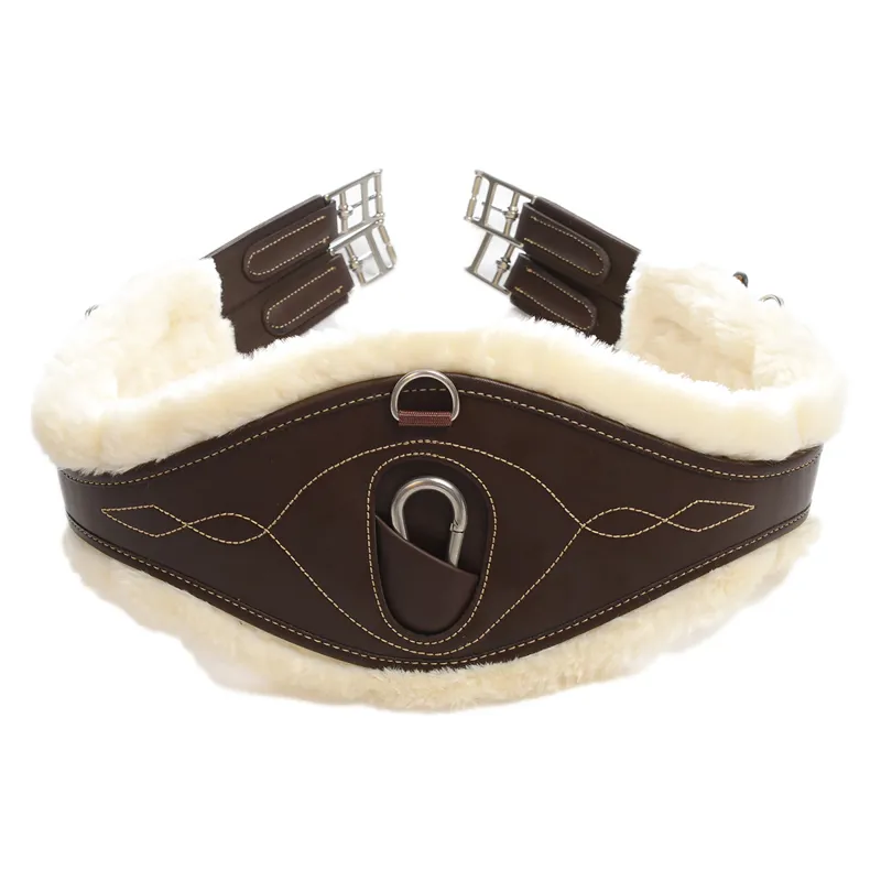 Kentucky Sheepskin Anatomic Girth - Brown