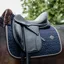 Kentucky Skin Friendly Star Quilting Dressage Saddlecloth - Navy