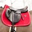 Kentucky Velvet Jumping Saddlecloth - Red