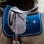 Kentucky Velvet Dressage Saddlecloth - Navy