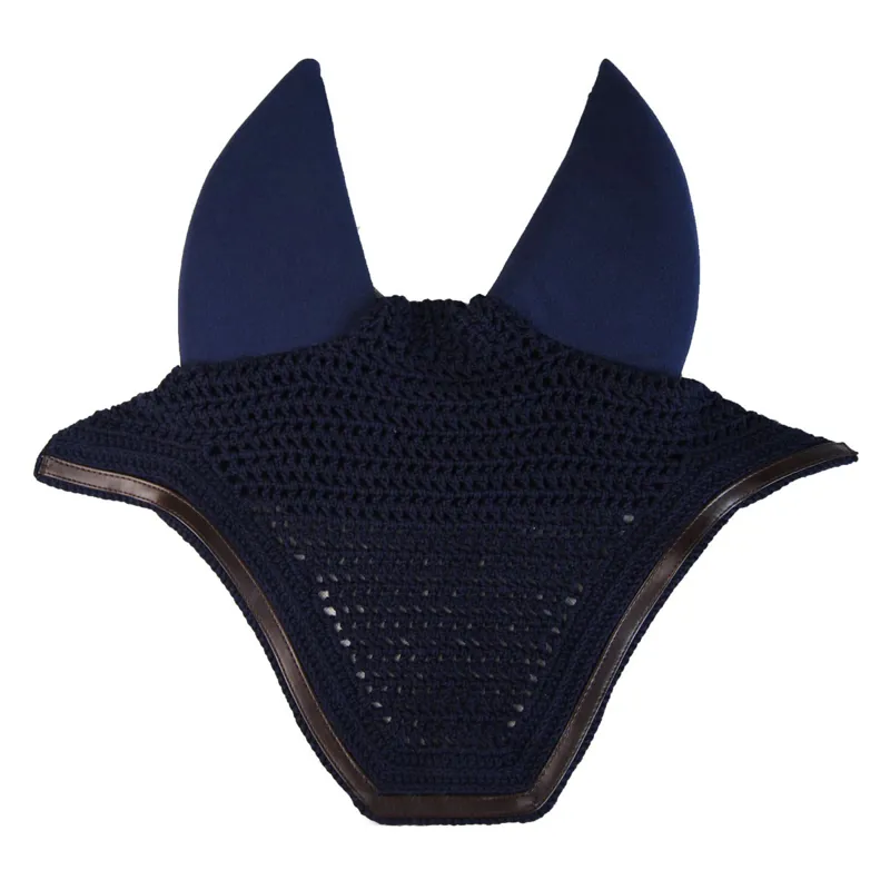 Kentucky Wellington Leather Trim Soundless Fly Veil - Dark Navy