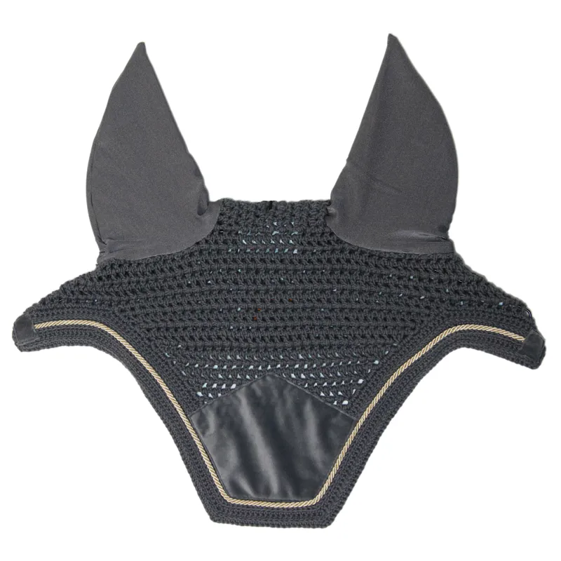 Kentucky Wellington Velvet Fly Veil - Grey-2