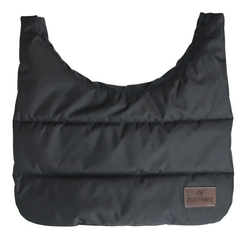 Kentucky Waterproof Rug Bib - Black-1