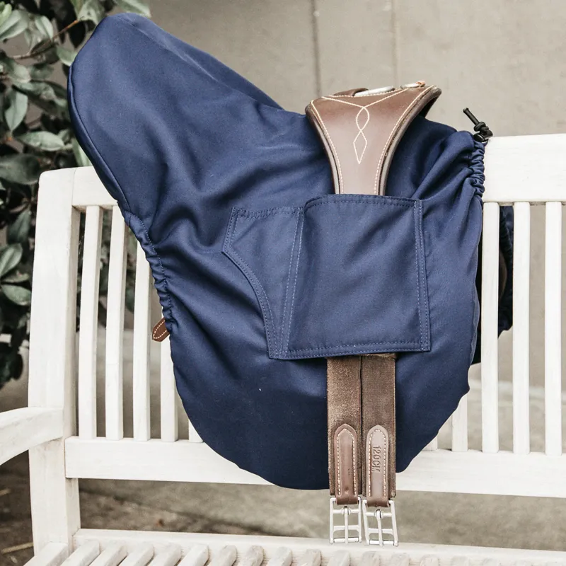 Kentucky Jump Saddle Cover - Navy