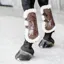 Kentucky Bamboo Shield Vegan Sheepskin Tendon Boots - Brown