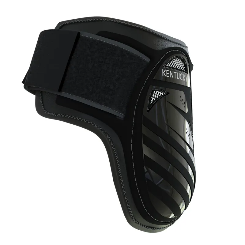 Kentucky Young Horse Vented Fetlock Boots - Black-3