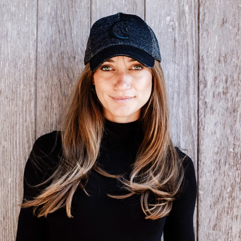 Kentucky Glitter Baseball Cap - Black-2