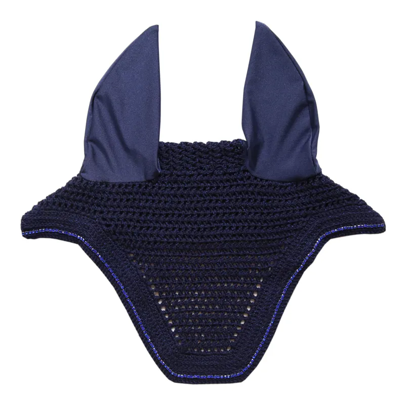 Kentucky Wellington Sparkling Fly Veil - Dark Navy-1