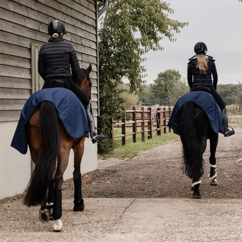 Kentucky All Weather 160g Quarter Rug - Navy-2