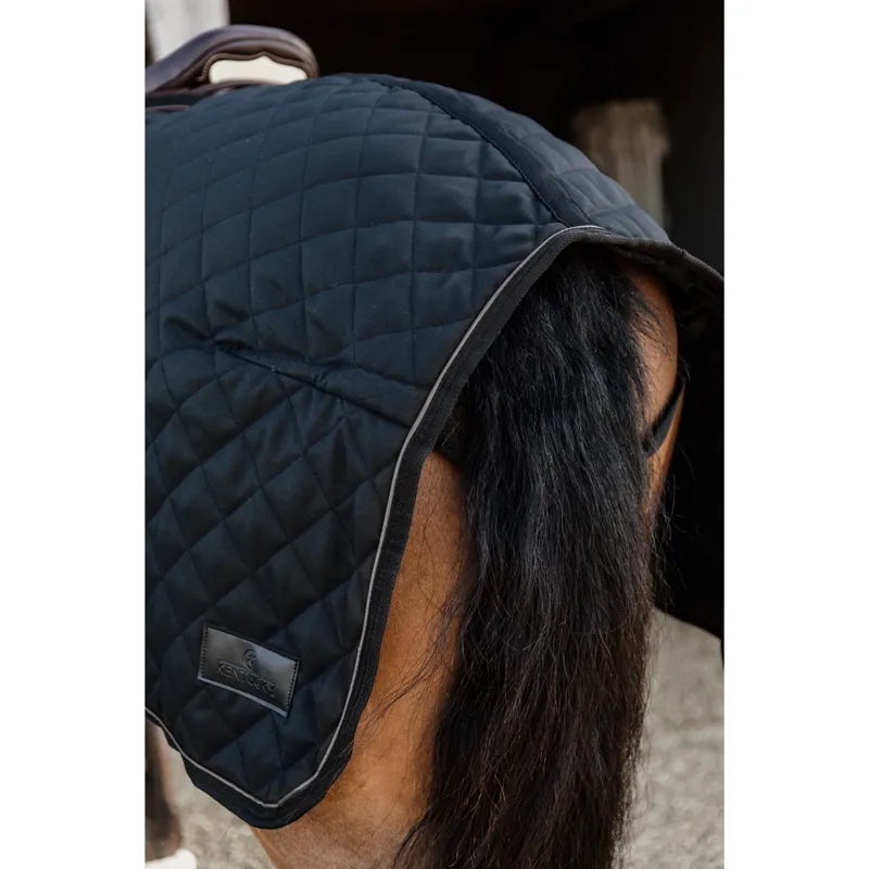 Kentucky 160g Riding Rug Exercise Sheet - Black-1