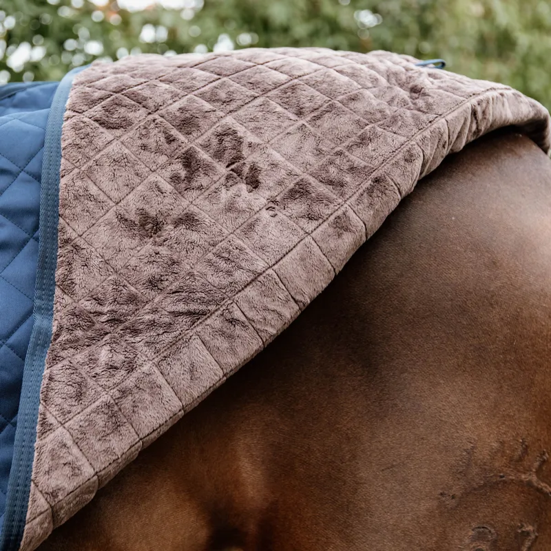 Kentucky 160g Riding Rug Exercise Sheet - Navy-3