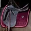 Kentucky Velvet Dressage Saddlecloth - Bordeaux