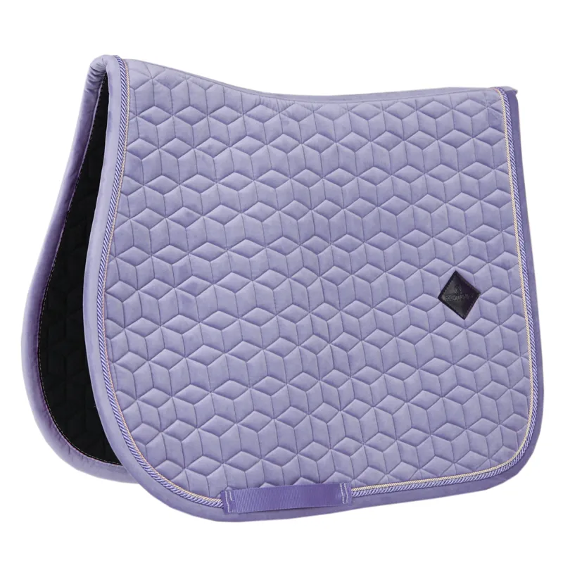 Kentucky Velvet Jumping Saddlecloth - Purple