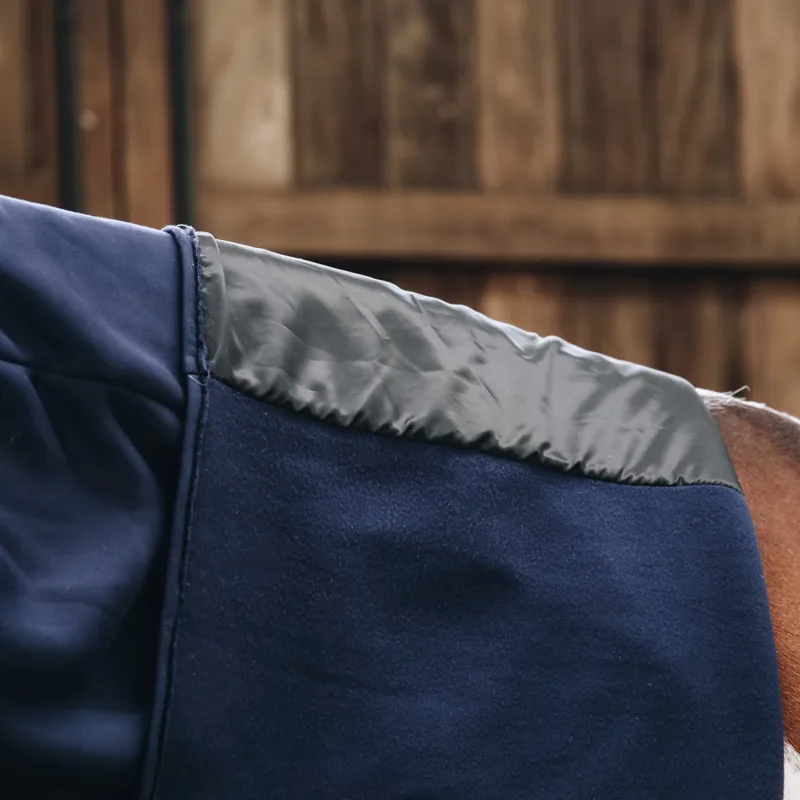 Kentucky Cooler Fleece Scarf Neck Cover - Navy-2