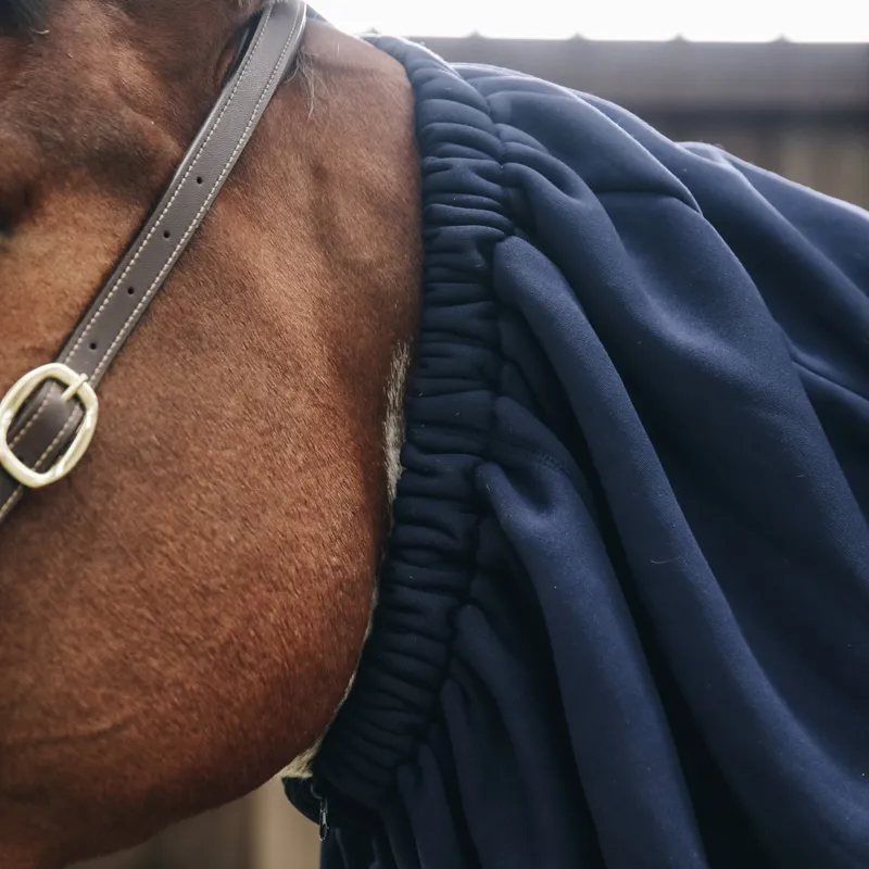 Kentucky Cooler Fleece Scarf Neck Cover - Navy-3