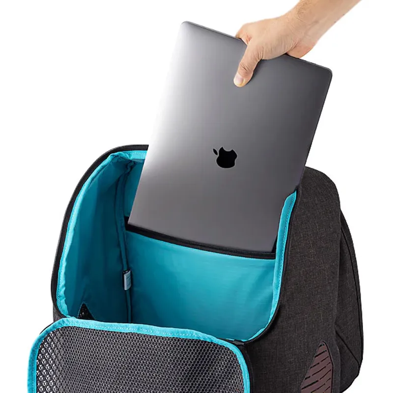 Kurgo K9 Dog Rucksack - Heather Black-3