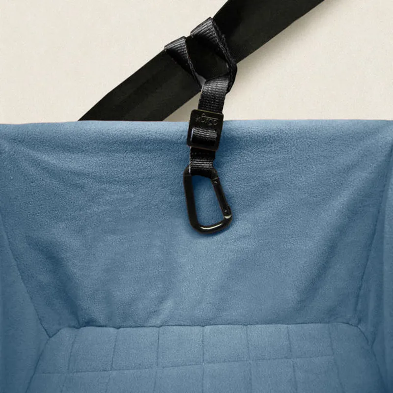 Kurgo Rover Dog Booster Car Seat - Black/Hampton Sand-1