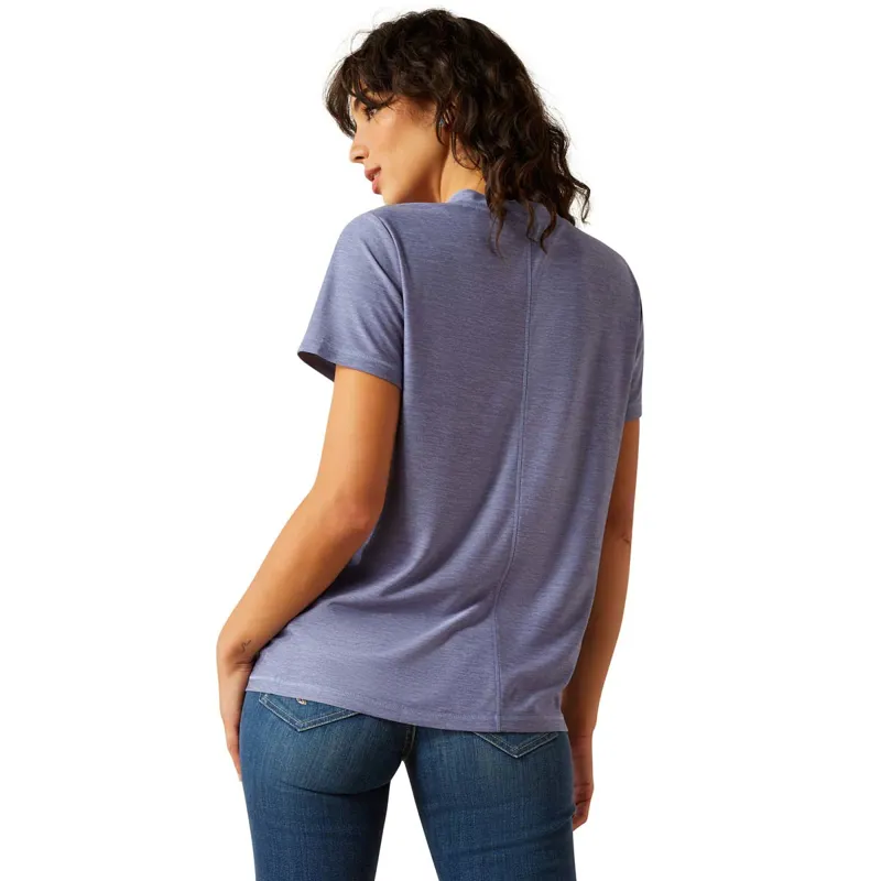 Ariat Laguna Ladies Tech Tee - Coastal Fjord-2