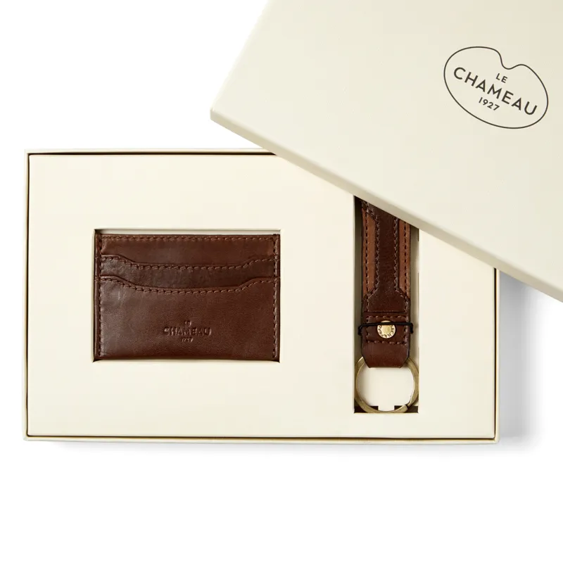 Le Chameau Jameson Keyring and Card Wallet Gift Set