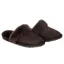 Le Chameau Mule Maison Ladies Slippers - Marron Fonce