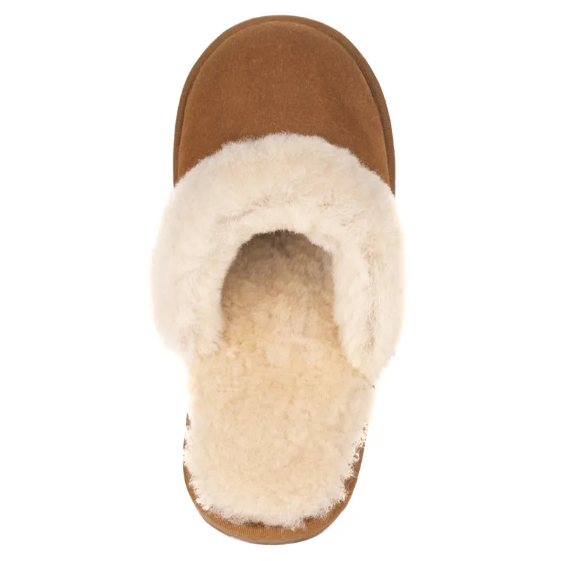 Le Chameau Mule Maison Ladies Slippers - Tan-3