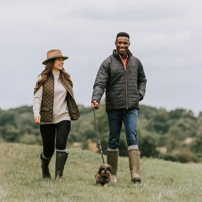 Le Chameau Chasseur Mens Neoprene Wellington Boots - Vert Vierzon-5