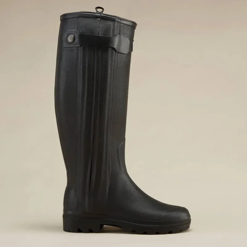 Le Chameau Chasseur Ladies Neoprene Boots - Noir-8
