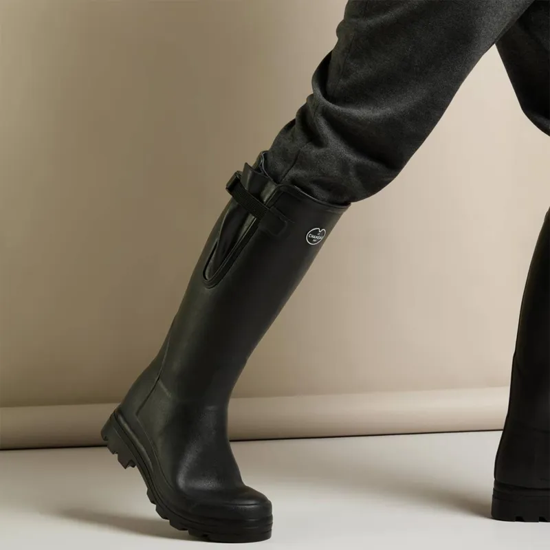 Le Chameau Vierzonord Neoprene Lined Mens Wellingtons - Noir-8