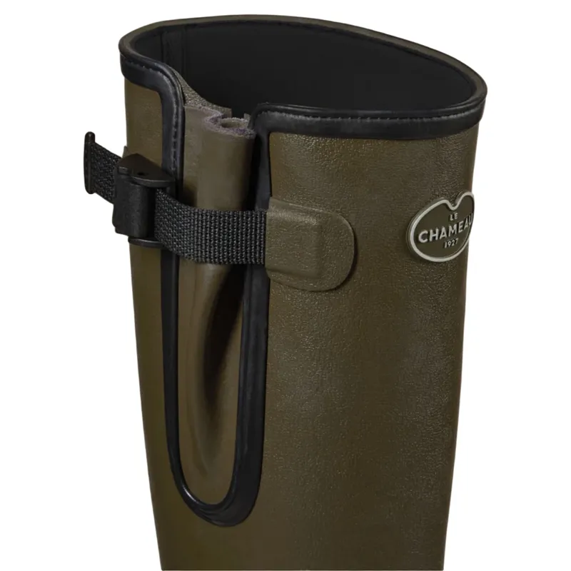 Le Chameau Vierzonord Neoprene Lined Womens Wellington - Vert Chameau-3