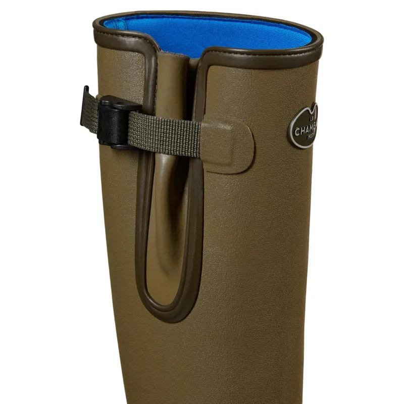 Le Chameau Vierzonord Neoprene Lined Womens Wellingtons - Vert Vierzon-6