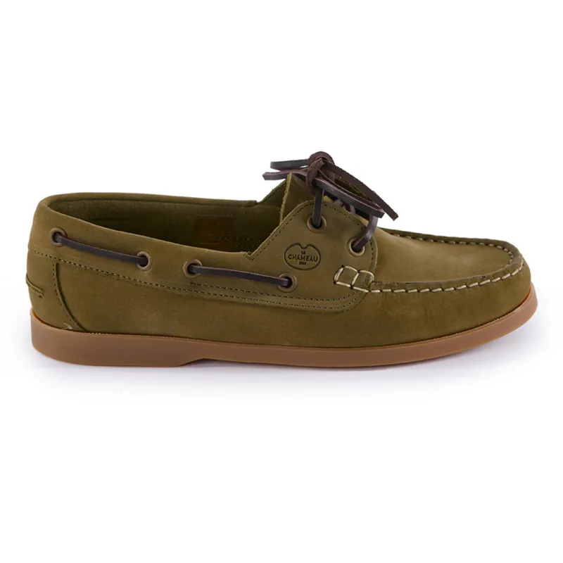 Le Chameau Galion Ladies Nubuck Shoes - Vert Vierzon-3