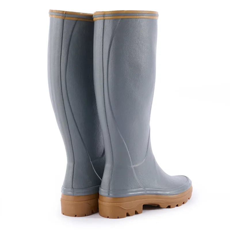 Le Chameau Giverny Ladies Wellington Boots - Gris-2