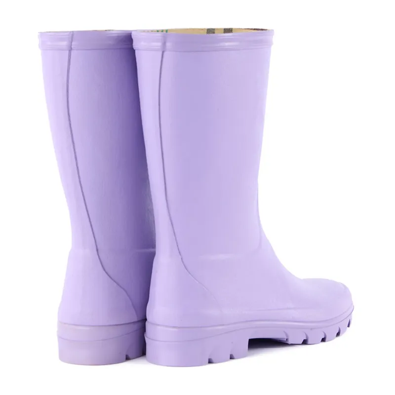 Le Chameau Iris Ladies Bottillon Wellington Boots - Lila-1