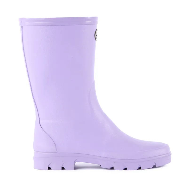 Le Chameau Iris Ladies Bottillon Wellington Boots - Lila-2