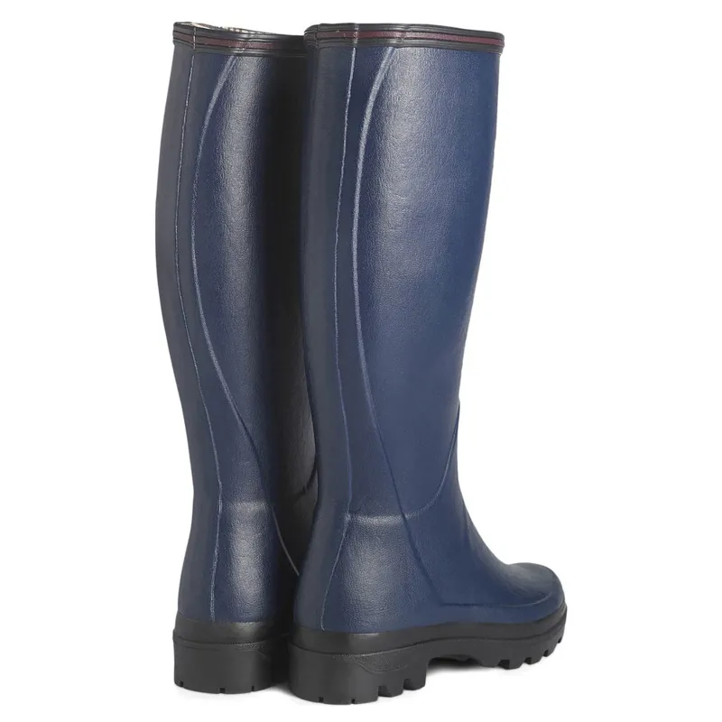 Le Chameau Giverny Ladies Wellington Boots - Blue-1