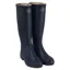 Le Chameau Iris Jersey Lined Ladies Wellington Boots - Blue Fonce