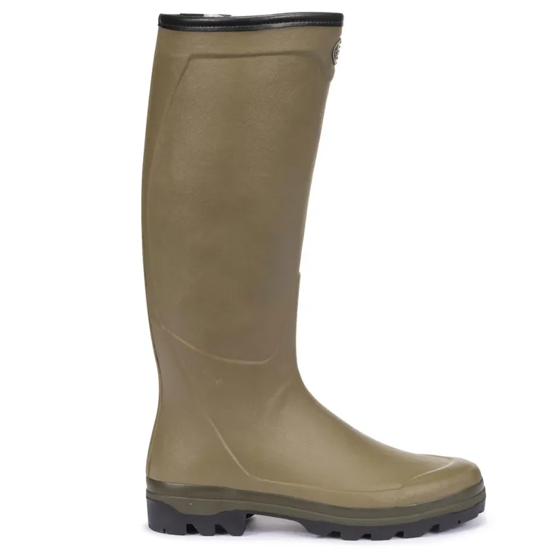 Le Chameau Country Cross Jersey Mens Wellington Boots - Vert Vierzon-2